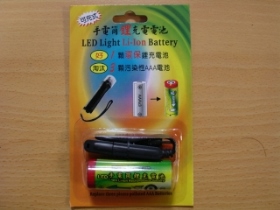 KT108A3L 彈簧頭鋰充電池+USB充電線3AAALIL
