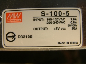 MTS1005 可轉換式電源供應器S-100-5
