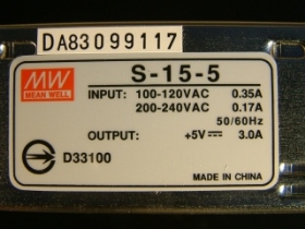 MTS155 可轉換式電源供應器S-15-5