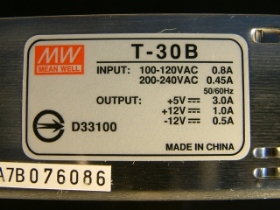 MTT30B 可轉換式電源供應器T-30B