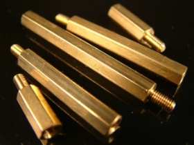 OR31605A 六角銅柱5MM 粗牙