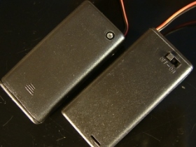 OR452B1 3號2個電池盒 附蓋 附開關