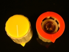 ORKC20Y 旋鈕 20MM (中黃) K-003B