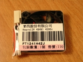 ORM001C9 風扇 12V 40x40x10mm 4200RPM