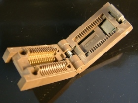 SKT28PSOP 28P 測試座 FP-28-1.27-08