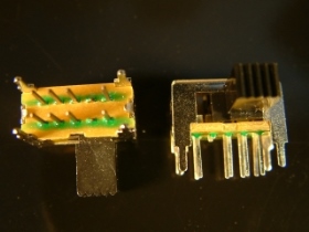 SW884L 8P滑動3段90度 2P3T6804SMA