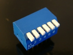 SWDIP6PP DIP SW 6P 90度