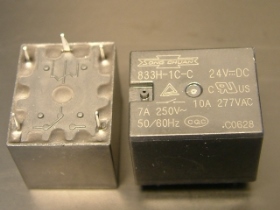 SWREL1P24P 繼電器RELAY 833H-1C-C 24VDC SC