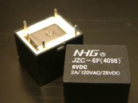 SWRELJZC6F6V 繼電器RELAY JZC-6F(4098) 6V NHG
