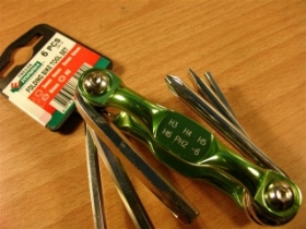 TOLT85104 E-MARK起子六角摺疊扳手組 T85104