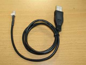 CONCBLUSBAB75 USB連接線A公對2.54mm-3P公 75CM