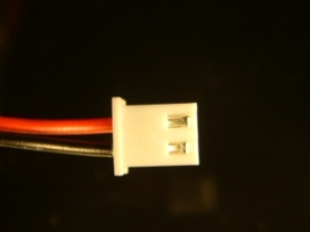 WI251240 2.5MM 2P插單頭線 40CM