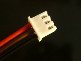 WI251360 2.5MM 3P插單頭線 60CM