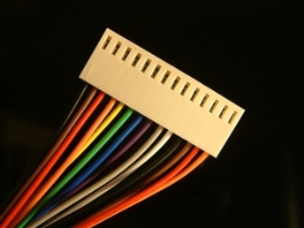 WI25411430 2.54MM母座單頭附線 14P 30CM