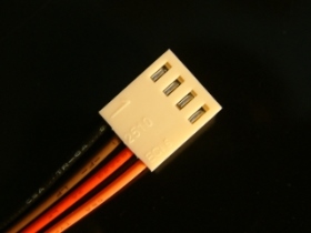 WI2541420 2.54MM母座單頭附線 4P 20CM