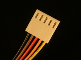 WI2541550 2.54MM母座單頭附線 5P 50CM