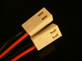 WI2542240 2.54MM母座雙頭附線 2P 40CM