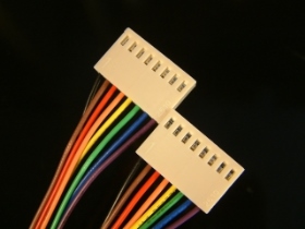 WI2542810 2.54MM母座雙頭附線 8P 10CM