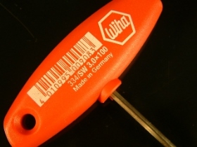 TOLYD1153.0 T型內六角板手 WIHA 334/SW 3.0mm*100