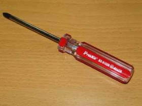 YPKSD5102B 紅彩PVC十字起子#1x75mm SD-5102B