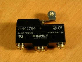 ZSWZ15G1704 大型帶輪短柄微動開關 Z15G1704