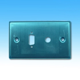 1377 電腦15PIN+RCA母座蓋板