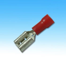 3070A 扁型插線端子母附套1.25#x6.4mm