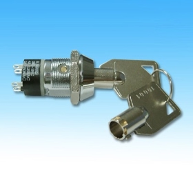 5057C 4P2段大型鎖匙開關19mm OFF-ON
