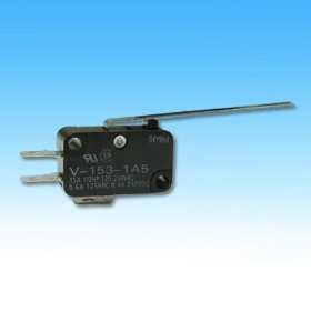 5125A 日本OMRON 微動開關鐵片直柄50mm