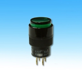 5127A 圓型有段發光開關 AC110V 220V