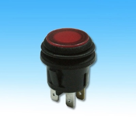 51577 20.2mm 4P防水圓型帶燈開關有段110V(UL)