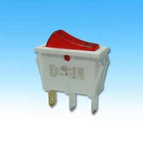 5190A-W-R 法國進口開關3P帶燈AC110V 白殼紅蓋