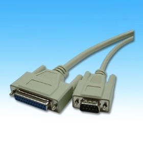 9022B 電腦線6尺 9P公-25P母