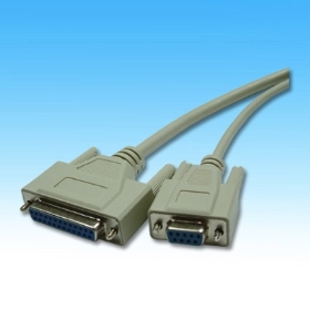 9022D 電腦線6尺 9P母-25P母