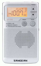 DT-125 二波段 數位式口袋型收音機