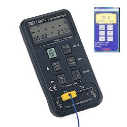 TES-1307 K J 記憶式溫度錶