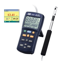 TES-1341 熱線式風速計