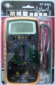 DT-830L 液晶顯示型電錶
