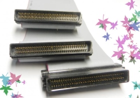 FC-6 SCSI-III硬碟內接排線68PIN3個頭