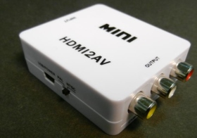 HDMI-101 HDMI轉AV訊號轉接盒