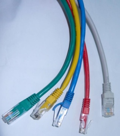 NT-12 100BASET彩色網路線 白灰 10米