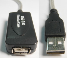 UB-186 USB 2.0 訊號增強線 12米