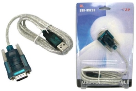 UB-187 USB 2.0串列線 RS232 9公