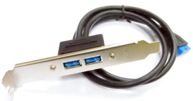 UB-296 USB 3.0 Y型2x10主機板線