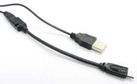 UB-297 USB 2.0 A公5公 母Micro B公二用組合包