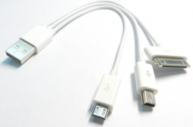 UB-321 USB三合一多功能充電線