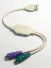 UB-75 USB-PS22(鍵盤及滑鼠)分享線