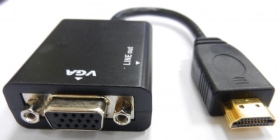 VD-127 HDMI轉VGA3.5 耳機音效轉接線