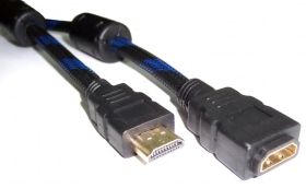 @SCB-64 高精密13b版HDMI公母延長線 30CM