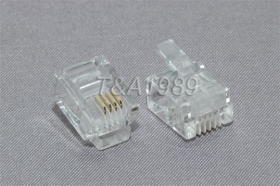 O02 電話接頭 6P4C